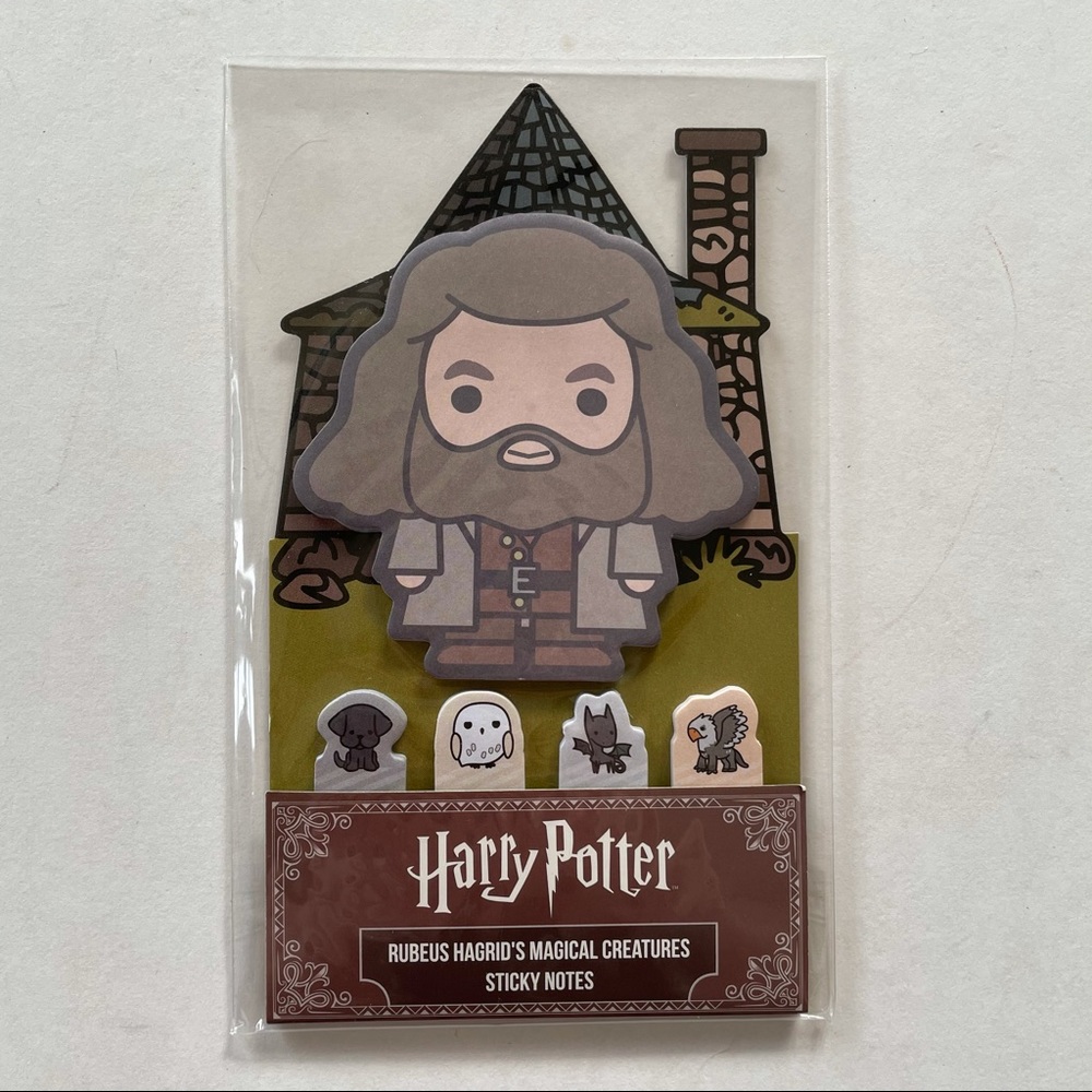 Rubeus Hagrid's Magical Creatures Sticky Notes